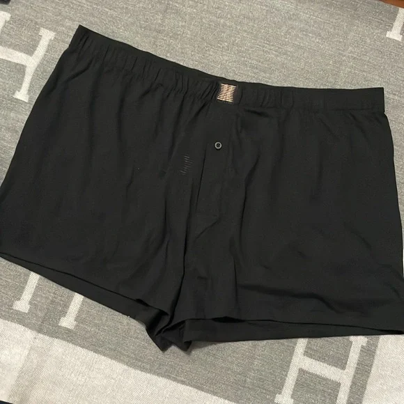 💙NWT Savage X Fenty Black Logo Boxer Shorts - Picture 3 of 6